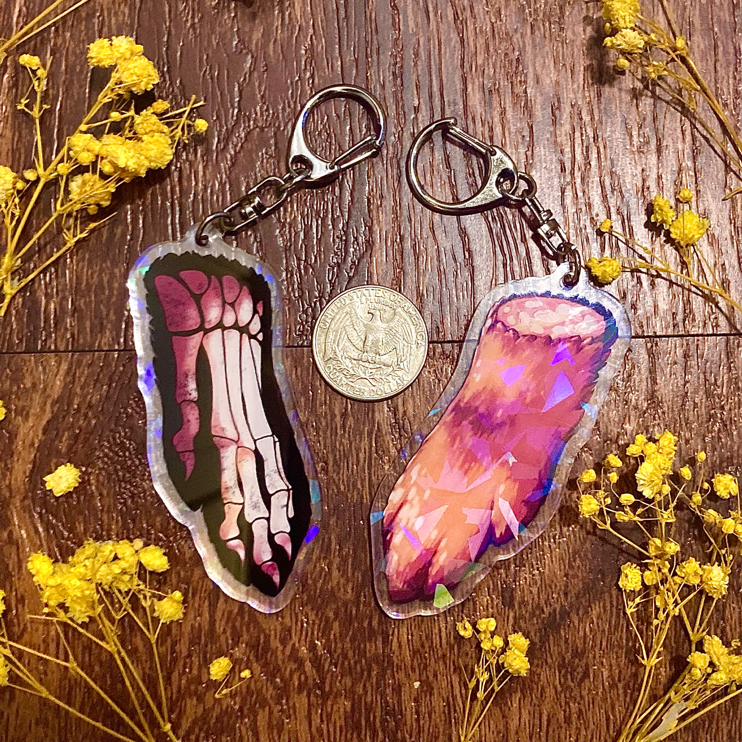 "Rabbit Foot" - Keychain