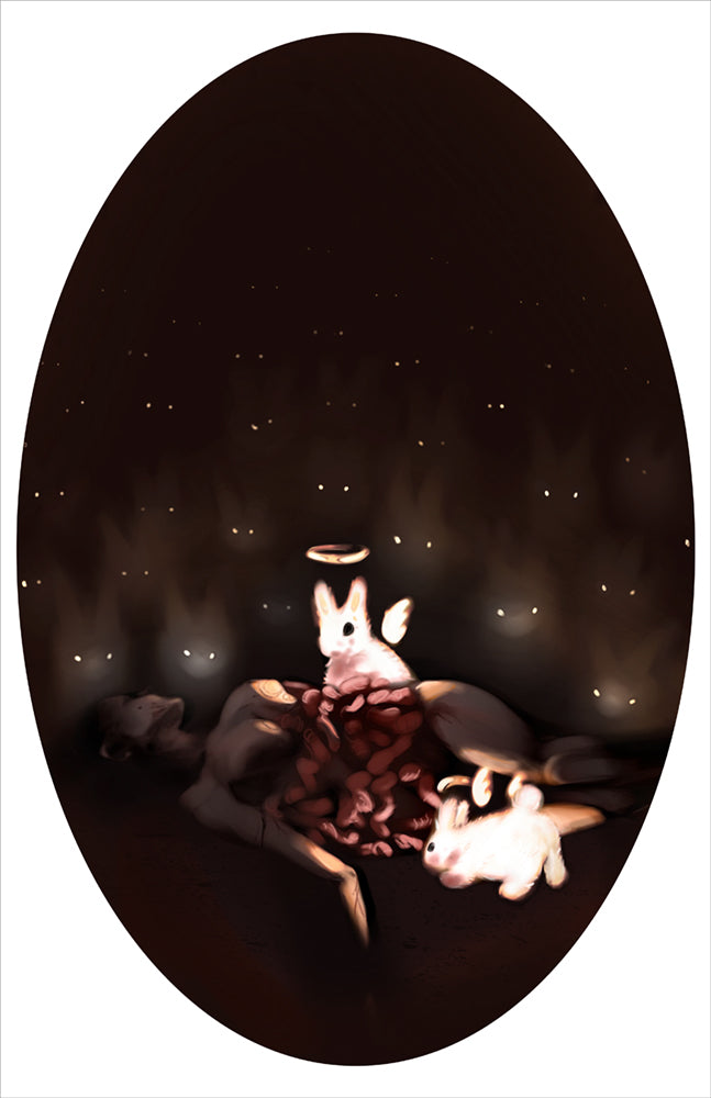 "Entrails" - Satin Print