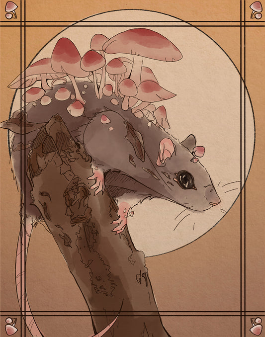 "Mush-Rat" - Archival Print